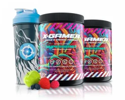 X-Gamer Drinks & Energy|2 x 600g X-Tubz Hyperbeast - 60 Servings + Shaker