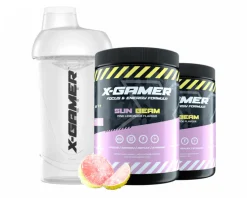 X-Gamer Drinks & Energy|2 x 600g X-Tubz Sun Beam - 60 Servings + Shaker