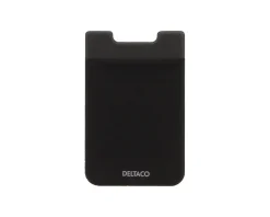 Deltaco Miscellaneous|Shell & Screen Protector|Adhesive Card Holder - Black