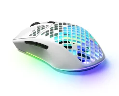 SteelSeries Mice & Accessories|Aerox 3 Wireless Gaming Mouse - Snow White