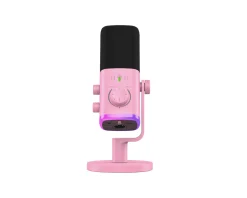 Fifine Headsets & Audio|AmpliGame AM9 USB/XLR Microphone - Pink