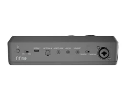 Fifine Streaming & Recording|AmpliGame SC8 Audio Mixer - Black
