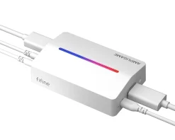 Fifine Streaming & Recording|AMPLIGAME V3 Capture Card - White