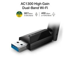 TP-Link Router & Networking|Cables & Adapters|Archer T3U Plus AC1300 Wireless MU-MIMO USB Adapter