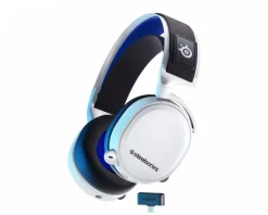 SteelSeries Playstation|Headsets & Audio|Arctis 7P+ Wireless Gaming Headset - White/Blue