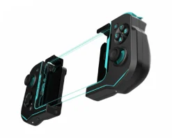 Turtle Beach Controls For Mobile|Atom Controller for Android - Black/Cyan