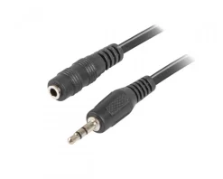 Lanberg Cables & Adapters|Audio Cable Extension 3.5mm 3Pin 1.5m Black