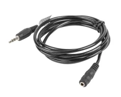 Lanberg Cables & Adapters|Audio Cable Extension 3.5mm 3Pin 1.5m Black