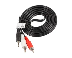 Lanberg Cables & Adapters|Audio Cable 3.5mm to 2xRCA (2 Meter) Black