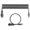 MaxCustom Cables & Adapters|Aviator Coiled Cable USB-C - Grey