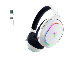 Razer Playstation|Headsets & Audio|Barracuda X Chroma Wireless Gaming Headset - White