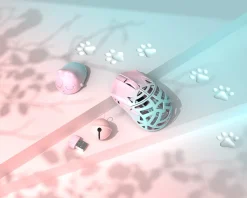 WLMouse Mice & Accessories|Beast Miao - Wireless Gaming Mouse - Blue/Pink [Omron Opticals]