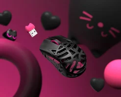 WLMouse Mice & Accessories|Beast Miao - Wireless Gaming Mouse - Black [Omron Opticals]