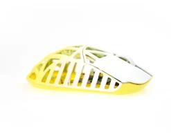 WLMouse Mice & Accessories|BEAST X Max Wireless Gaming Mouse - White/Yellow [TTC Nihil]