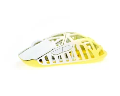 WLMouse Mice & Accessories|BEAST X Max Wireless Gaming Mouse - White/Yellow [TTC Nihil]