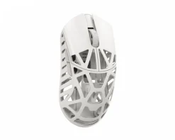 WLMouse Mice & Accessories|Beast X Mini Pro - Milky White [Omron Opticals] - Side Slits