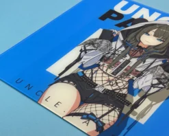 Uncle Panda Mousepad|Blue Glass Mousepad