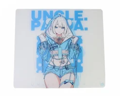 Uncle Panda Mousepad|Blue SP Glass Mousepad