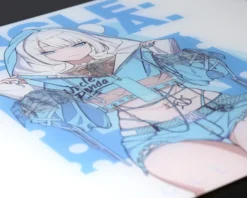 Uncle Panda Mousepad|Blue SP Glass Mousepad