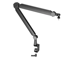 Fifine Headsets & Audio|BM66 Boom Arm Stand - Black