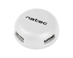 Natec Cables & Adapters|Bumblebee White 2.0 USB Hub 4 Ports