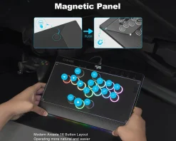 Haute42 Playstation|C16 Arcade Controller - Black