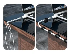 DESIRE2 Cables & Adapters|Cable Clamp Nuggets Tidy - 10 pcs - Black