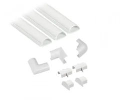 D-Line Cables & Adapters|Cable duct Kit 30x15mm 3x Cable duct/Accessories 1.0m