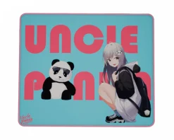 Uncle Panda Mousepad|Candy Girl Mousepad - Blue/Pink