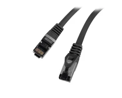 Lanberg Cables & Adapters|CAT 8.1 Ethernet cable S/FTP LSZH - Black - 1m