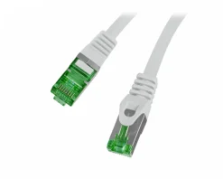 Lanberg Cables & Adapters|Cat7 S/FTP Ethernet Cable Grey - 0.25 Meter