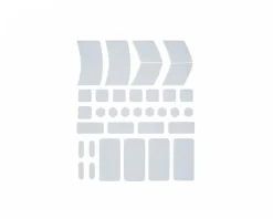 X-raypad Mice & Accessories|Cicada Wings - Universal Grip Tape for Keyboard and Mice - White