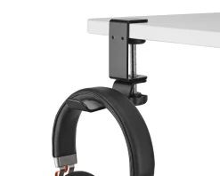 MaxMount Headsets & Audio|Clamp-On Universal Headphone Holder - Black