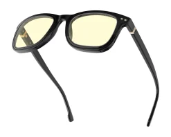 Gunnar Optiks Gaming Eyewear|Cupertino - Onyx - Amber - Two Lenses