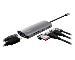 Trust Cables & Adapters|Dalyx 7-in-1 USB-C Adapter