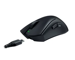 Razer Mice & Accessories|DeathAdder V3 Pro + HyperPolling Wireless Dongle - Black