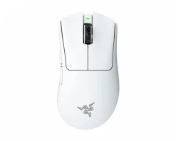 Razer Mice & Accessories|DeathAdder V4 Pro Wireless Gaming Mouse - White