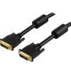 Deltaco Cables & Adapters|DVI Dual Link, DVI-I Male - Male (2 meter)
