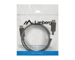 Lanberg Cables & Adapters|DisplayPort Cable Male - Male Black 1m