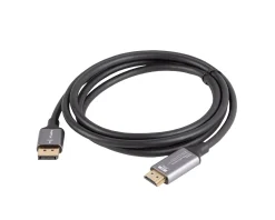 Lanberg Cables & Adapters|DisplayPort to HDMI Cable 4K Black - 1.8m