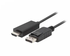 Lanberg Cables & Adapters|DisplayPort to HDMI Cable FHD - Black - 5m