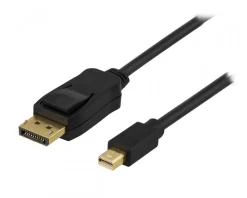 Deltaco Cables & Adapters|DisplayPort to Mini Displayport Cable 2m - Svart