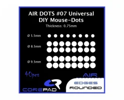Corepad Mice & Accessories|Dots AIR - Universal DIY - Ø 5.5/8.5/9.5mm - 0.75mm