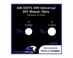 Corepad Mice & Accessories|Dots AIR - Universal DIY - Ø 6.5/7.5mm - 0.75mm