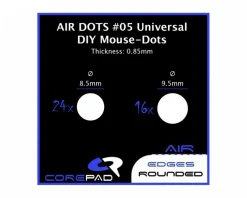 Corepad Mice & Accessories|Dots AIR - Universal DIY - Ø 8.5/9.5mm - 0.85mm