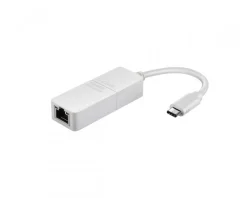 D-Link Router & Networking|Cables & Adapters|DUB-E130 USB-C to Gigabit Ethernet Adapter