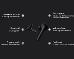 Aukey Headphones|Earbuds EP-T21 True Wireless Headphones - Black