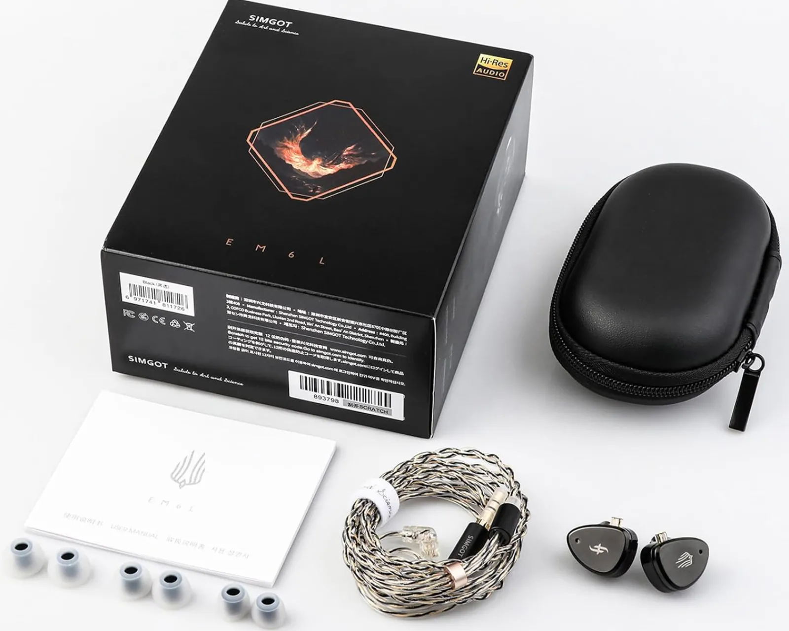 SIMGOT Headphones|EM6L IEM Headphones