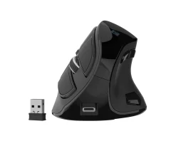 Natec Mice & Accessories|Euphonie Pro Wireless Vertical Mouse - Black