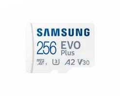 Samsung Storage Devices|EVO Plus microSDXC 256GB & SD adapter - Flash Memory Card